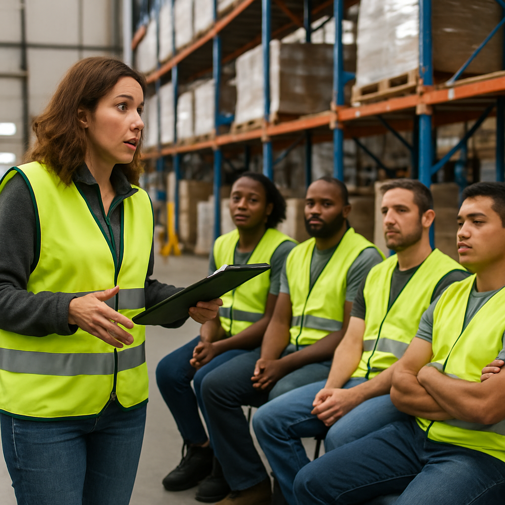 A practical OSHA-aligned warehouse safety checklist that reduces injuries and boosts throughput—forklifts, floors, ergonomics, fall protection, and more.
